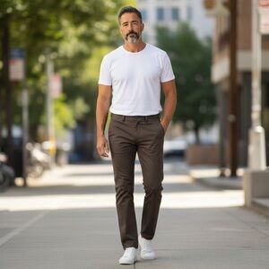 Banana Republic Aiden Slim Fit Pants 30x32 (Fits 31x31) Terra Brown